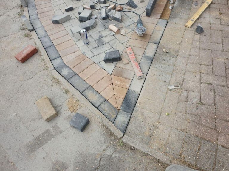 Block paving