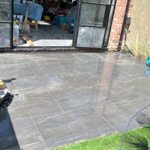 Porcelain Tiled Patio Wandsworth